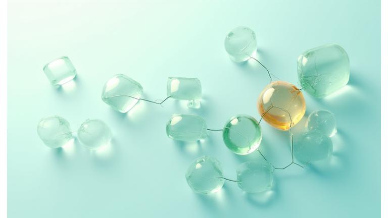 故障したギアの一部を抽象的に描いたイラスト